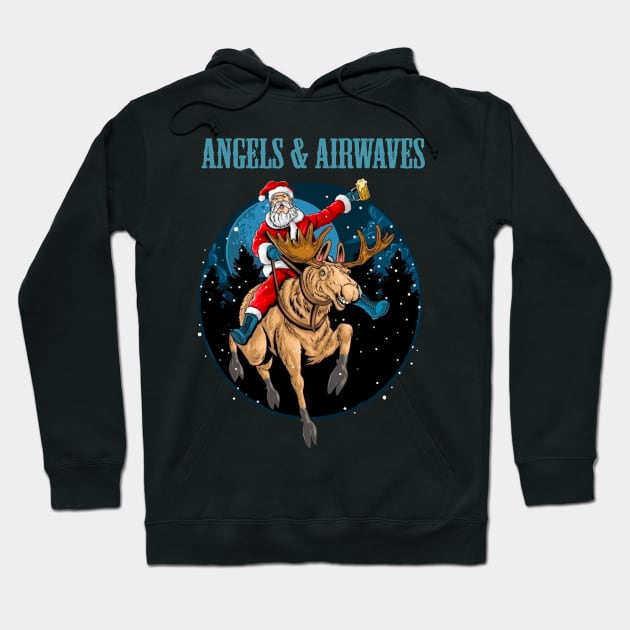 ANGELS & AIRWAVES BAND XMAS Hoodie by a.rialrizal